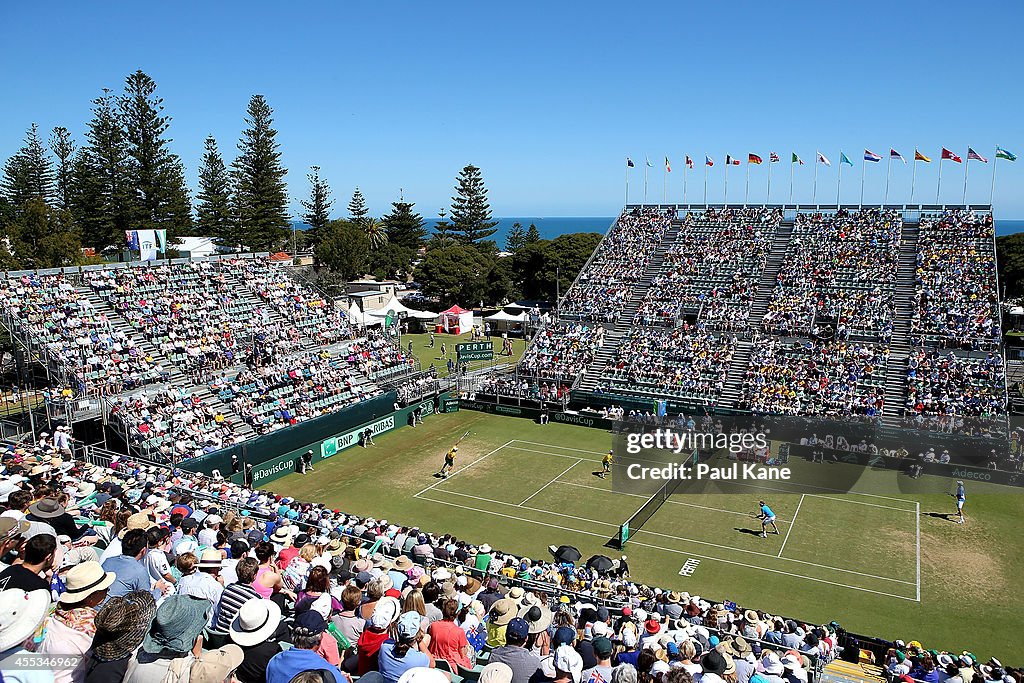 Australia v Uzbekistan - Davis Cup World Group Play-off