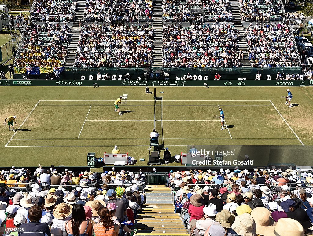 Australia v Uzbekistan - Davis Cup World Group Play-off