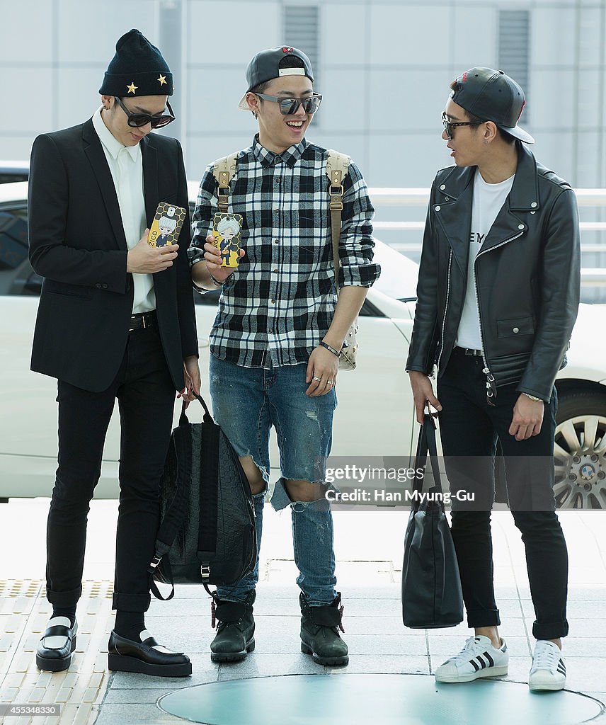 Celebrity Sightings At Incheon Airport