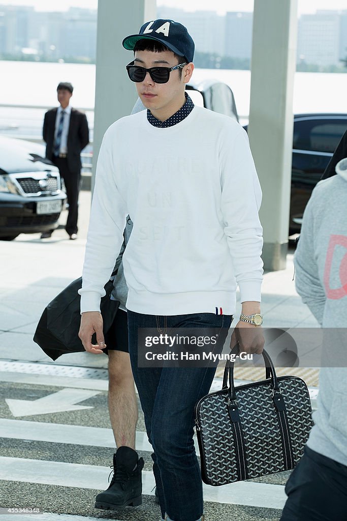 Celebrity Sightings At Incheon Airport