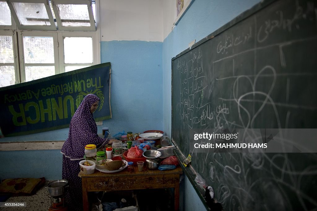 PALESTINIAN-ISRAEL-GAZA-UN-SCHOOL