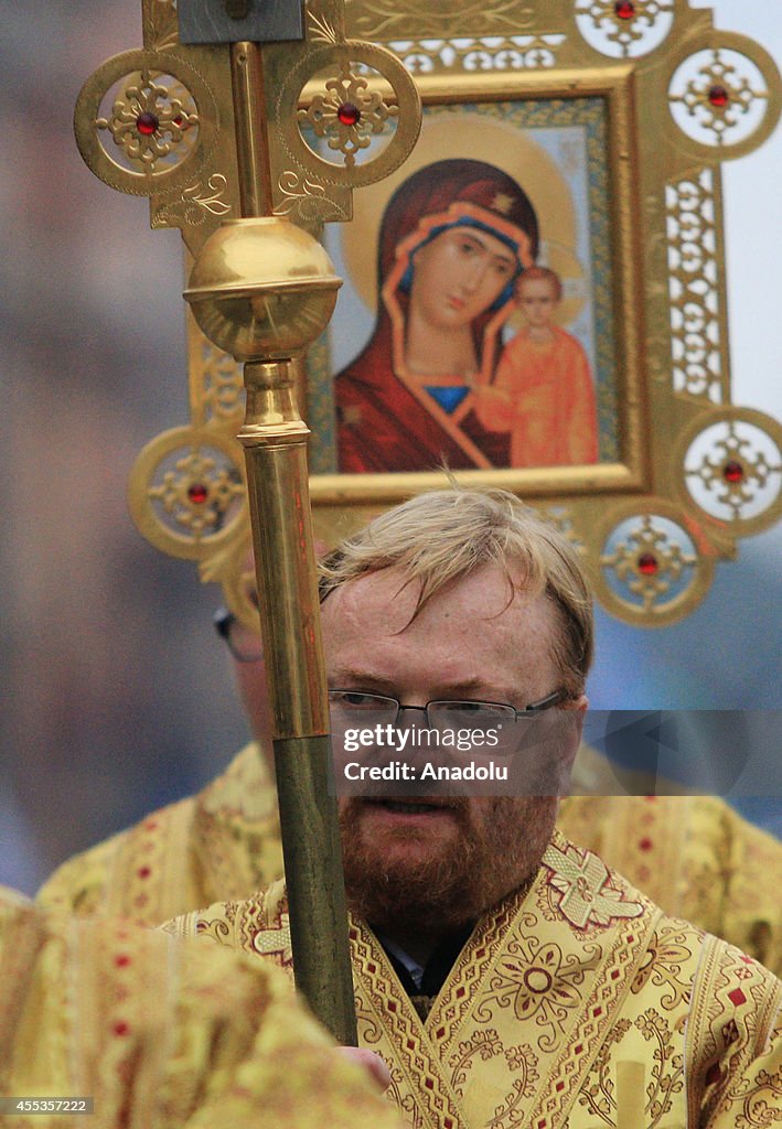 The anniversary of the transfer of St. Alexander Nevsky's in Saint Petersburg