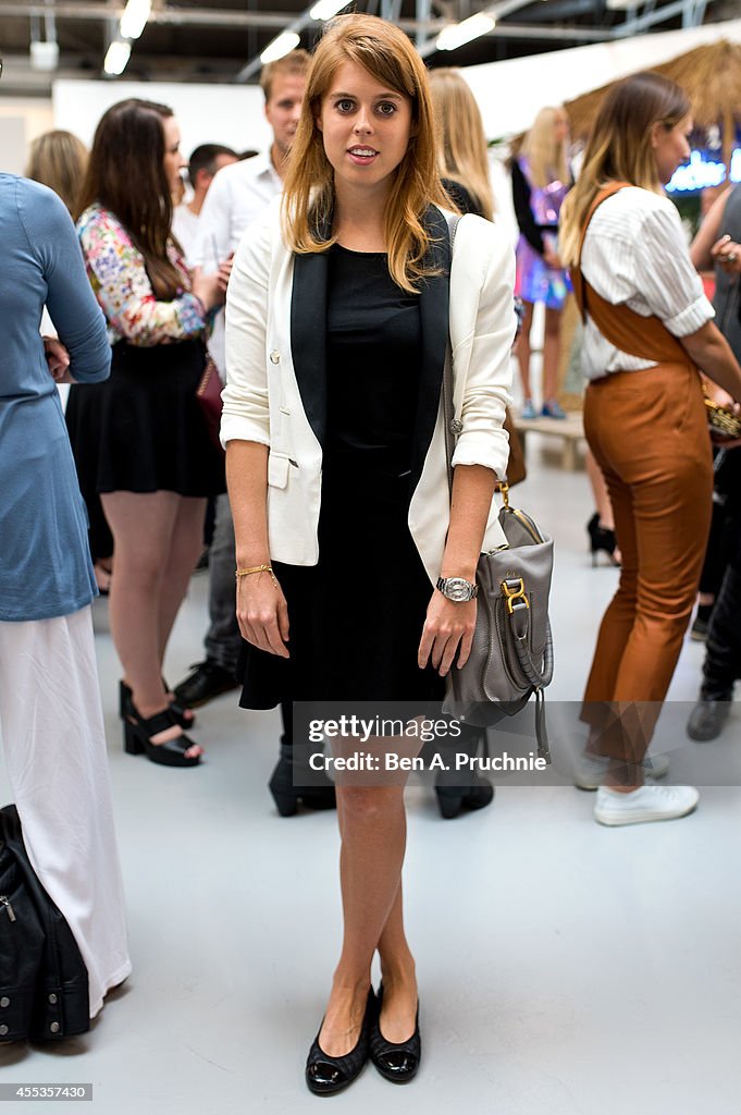 Day 2: Front Row - London Fashion Week SS15