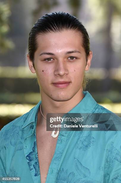 Leo Howard attends press conference of 'ANDRON: THE BLACK LABYRINTH' by AMBI Pictures at Casa del Cinema on September 13, 2014 in Rome, Italy.