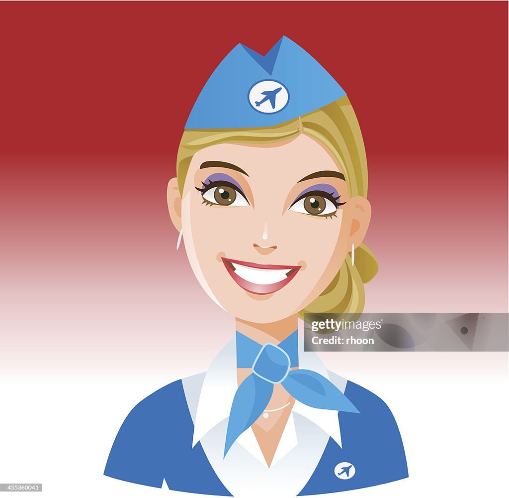 Female Occupation: Stewardess