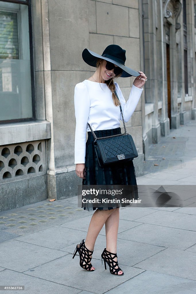 Street Style - London Collections: WOMEN SS15 - September 12 To September 16, 2014