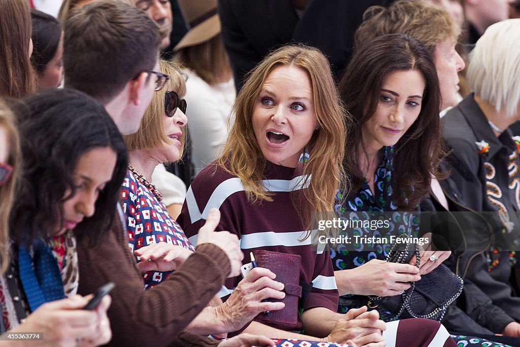 Day 2: Front Row - London Fashion Week SS15