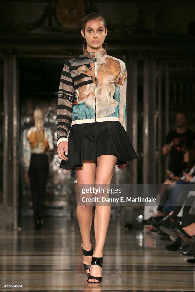 Bernard Chandran: Runway - London Fashion Week SS15