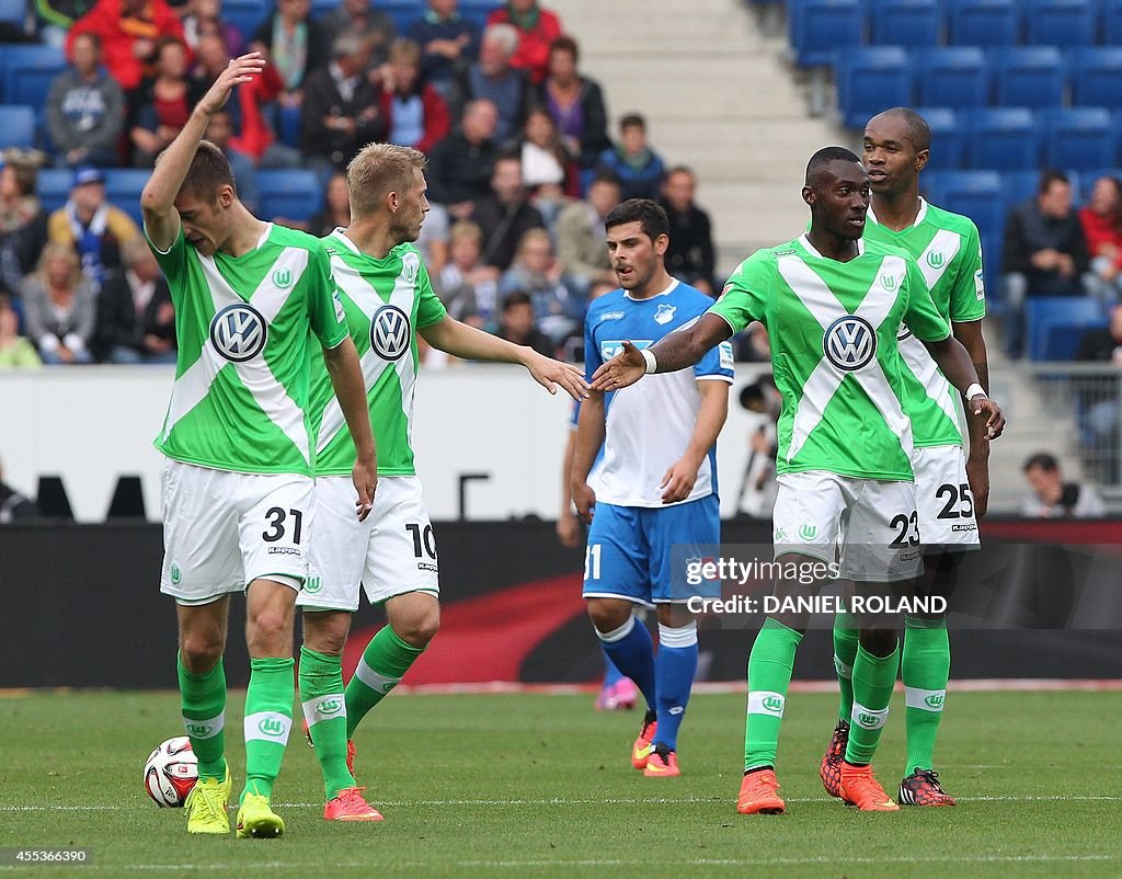 FBL-GER-BUNDESLIGA-HOFFENHEIM-WOLFSBURG