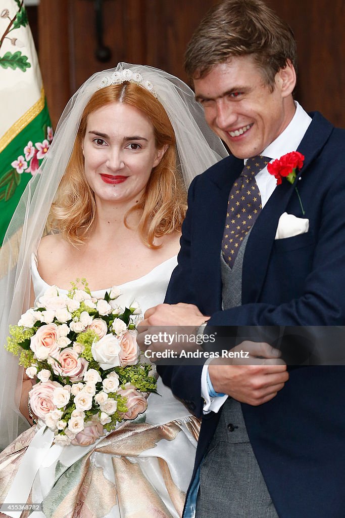 Wedding Of Maria Theresia Princess von Thurn und Taxis And Hugo Wilson