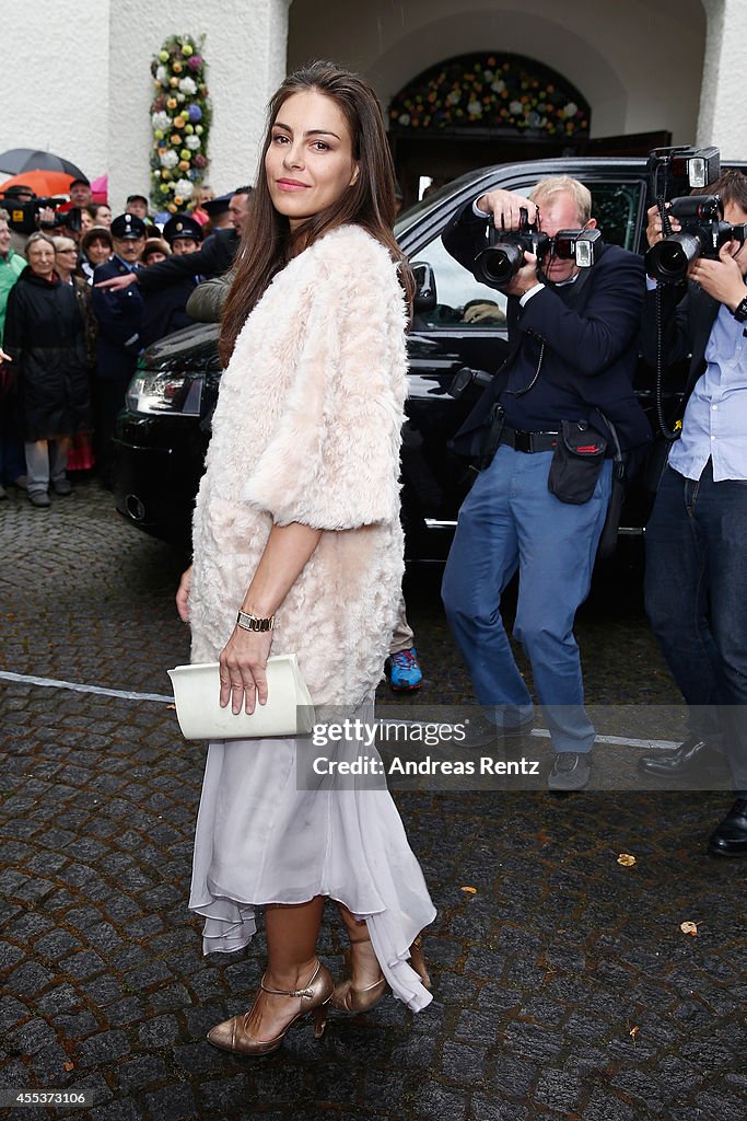 Wedding Of Maria Theresia Princess von Thurn und Taxis And Hugo Wilson