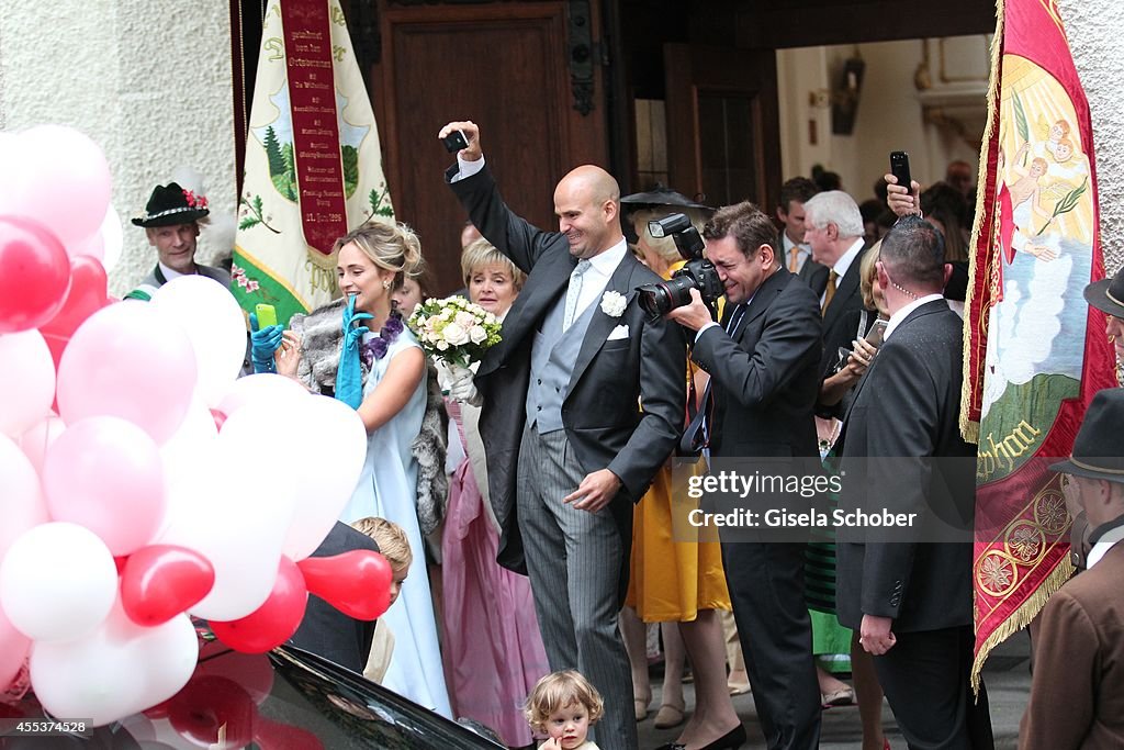 Wedding Of Maria Theresia Princess von Thurn und Taxis And Hugo Wilson