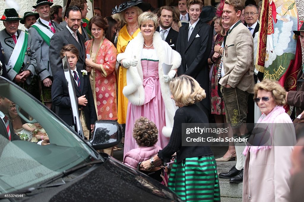 Wedding Of Maria Theresia Princess von Thurn und Taxis And Hugo Wilson