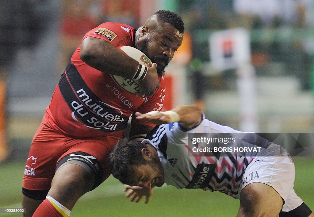 RUGBYU-FRA-TOP14-TOULON-STADE FRANCAIS