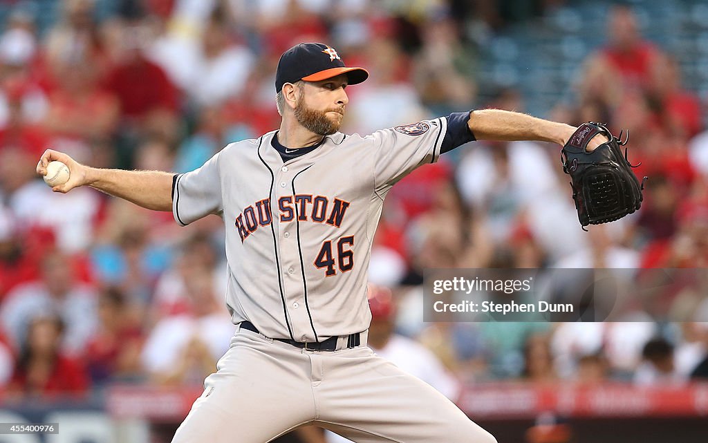 Houston Astros v Los Angeles Angels of Anaheim