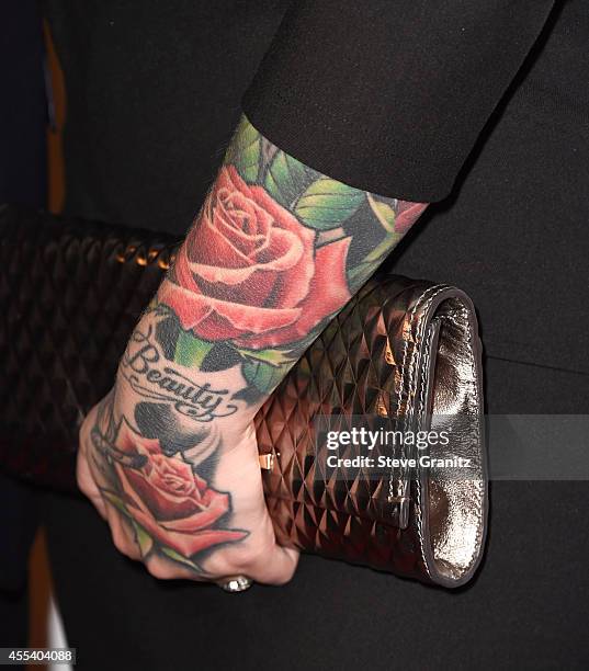 Rochelle Deanna Karidis arrives at the Point Foundation's Annual "Voices On Point" Fundraising Gala at the Hyatt Regency Century Plaza on September...