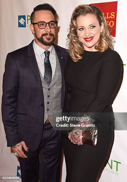 McLean and Rochelle Deanna Karidis arrives at the Point Foundation's Annual "Voices On Point" Fundraising Gala at the Hyatt Regency Century Plaza on...