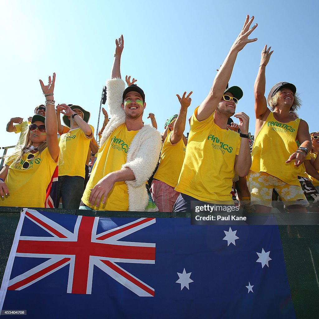 Australia v Uzbekistan - Davis Cup World Group Play-off