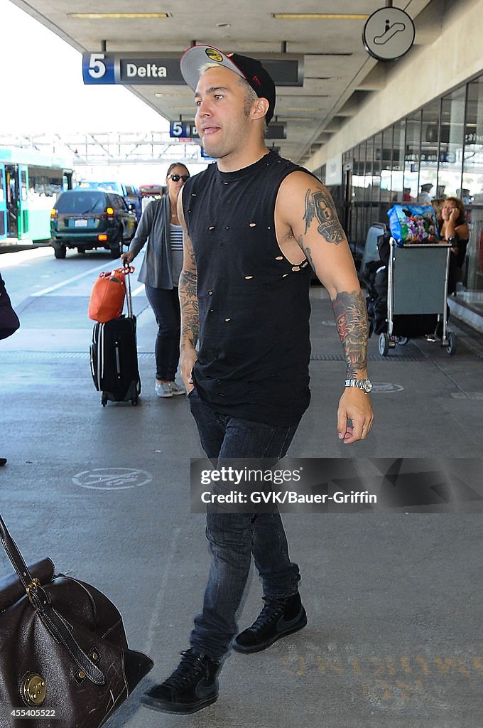 Celebrity Sightings In Los Angeles - September 13, 2014