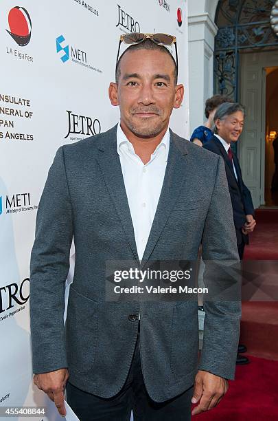 Actor Eugene Nomura attends the 2nd Annual Japan Cool Content Contribution Awards Ceremony on September 13, 2014 in Los Angeles, California.