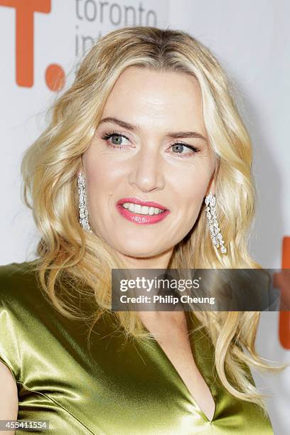 Actress Kate Winslet attends the "A Little Chaos" premiere during the 2014 Toronto International Film Festival at Roy Thomson Hall on September 13,...