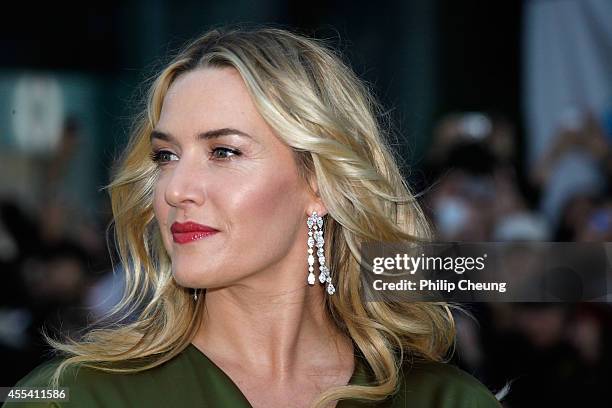 Actress Kate Winslet attends the "A Little Chaos" premiere during the 2014 Toronto International Film Festival at Roy Thomson Hall on September 13,...