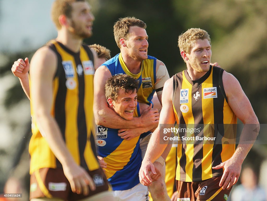 VFL Preliminary Final - Box Hill Hawks v Williamstown