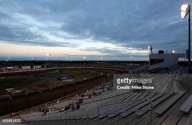 General view of the Port-A-Cool U.S. National Dirt Track Championship at Texas Motor Speedway on September 13, 2014 in Fort Worth, Texas.