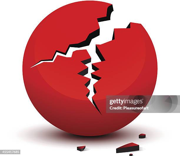broken japan symbol - japan earthquake 2011 stock illustrations