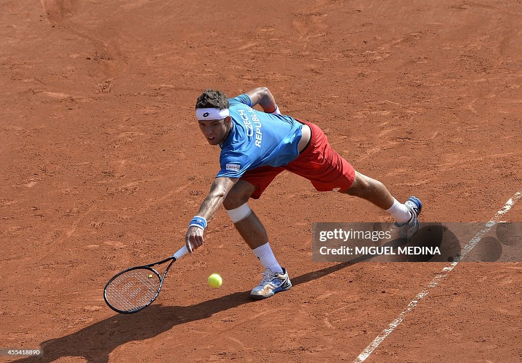 TENNIS-DAVIS-FRA-CZE