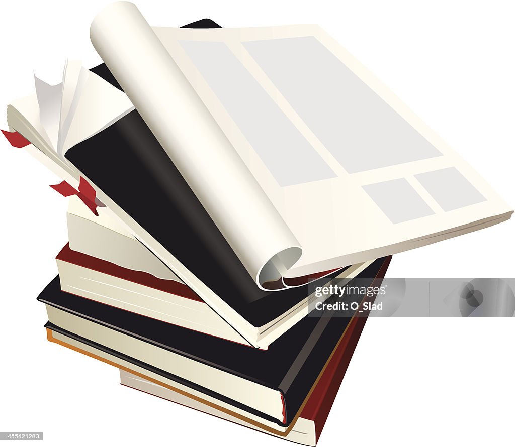 Books and magazines