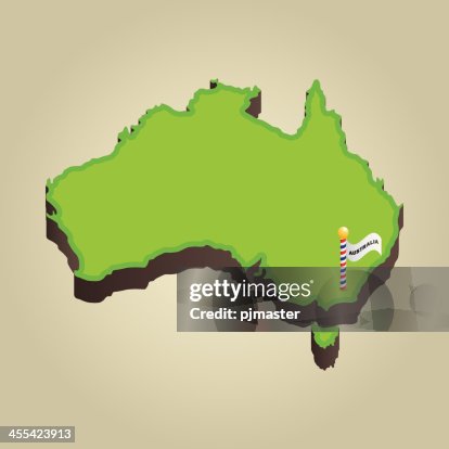 Australia 3D Map Australia 3D Map
