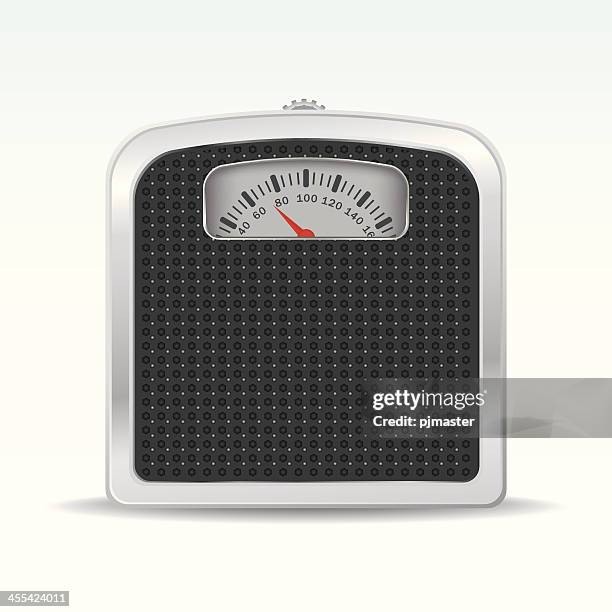 bathroom scale - bathroom scales stock illustrations