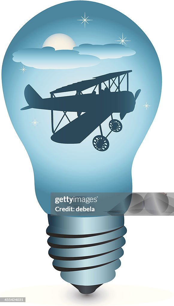 Night sky bulb