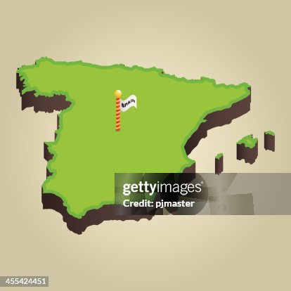 Spain 3D Map Spain 3D Map