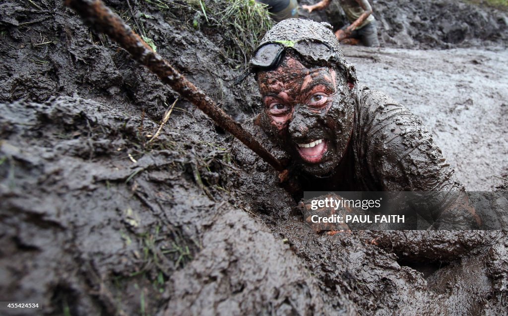 BRITAIN-OFFBEAT-MUD RACE