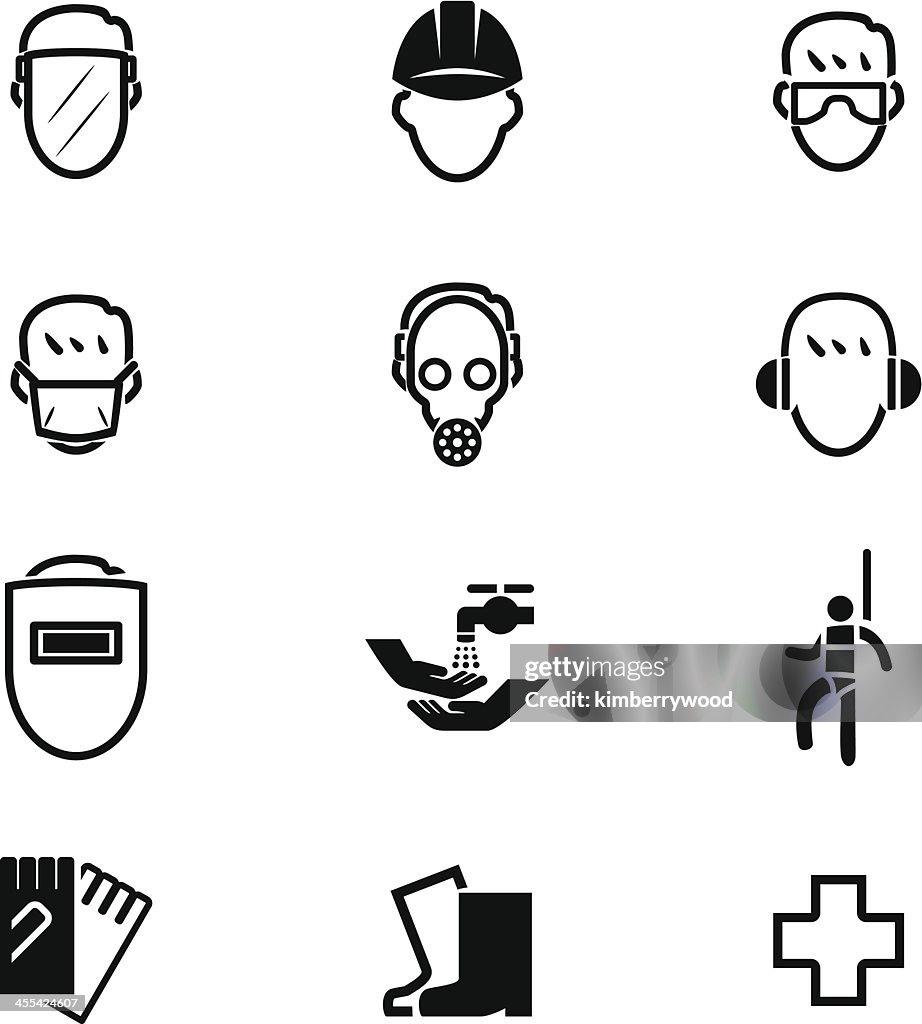 Safety First Icon Set