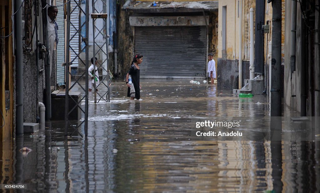 Heavy monsoon rains in Pakistan