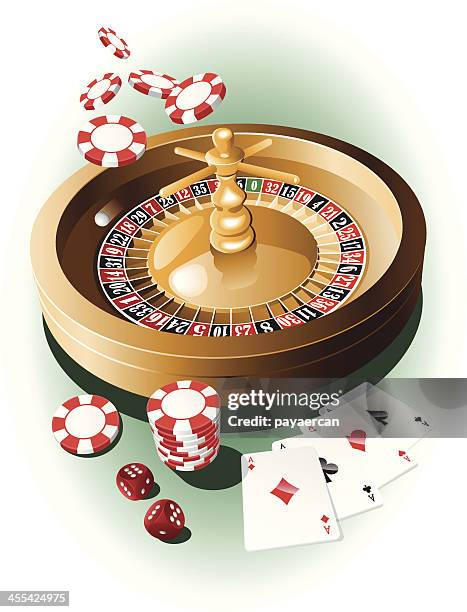 roulette - roulette stock illustrations