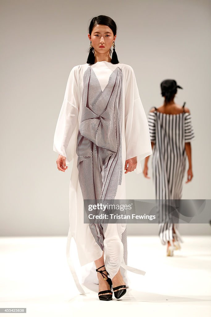 Swedish School Of Textiles: Runway - London Fashion Week SS15