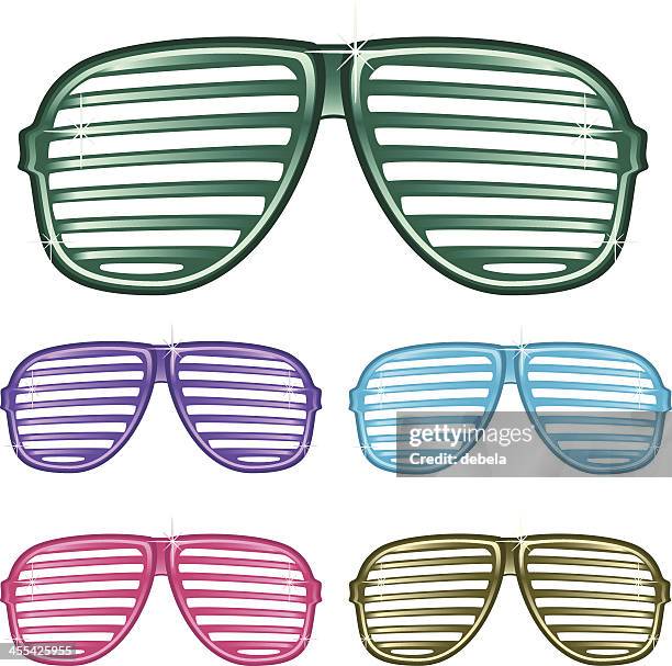 shutter sunglasses - shutter stock illustrations