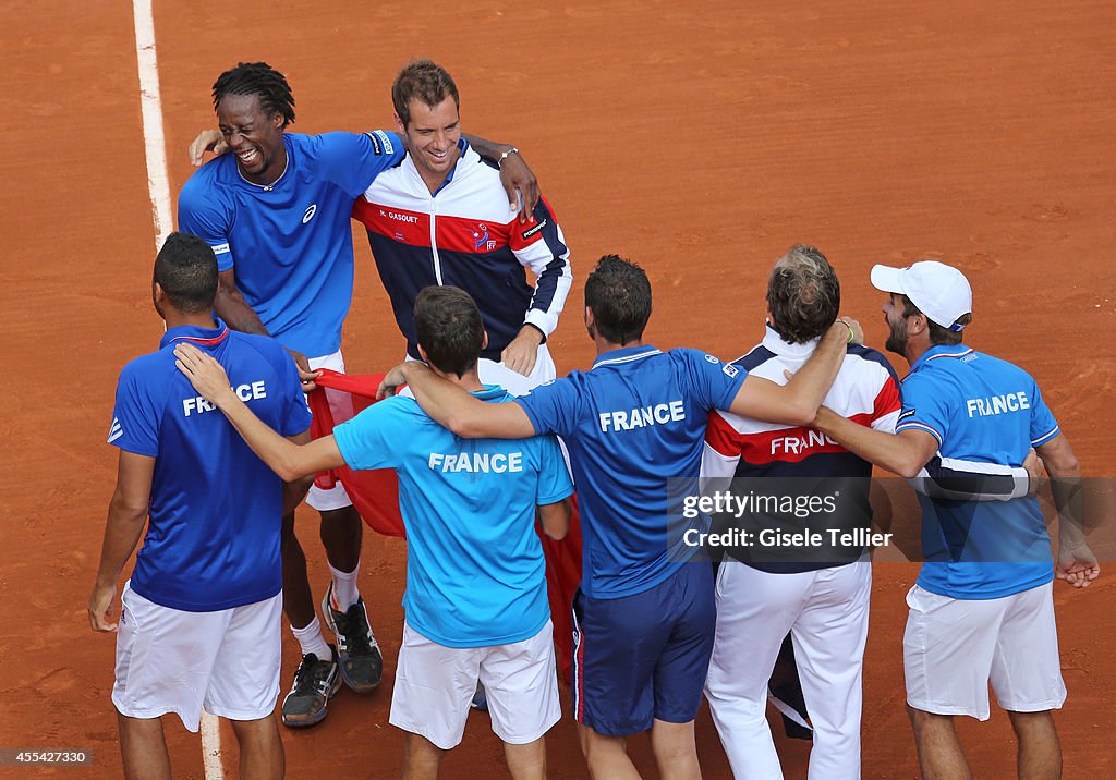 France v Czech Republic - Davis Cup World Group Semi Final