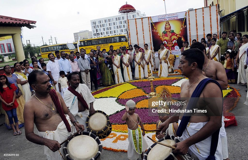 Malayali People Celebrate Onam Festival In Indore
