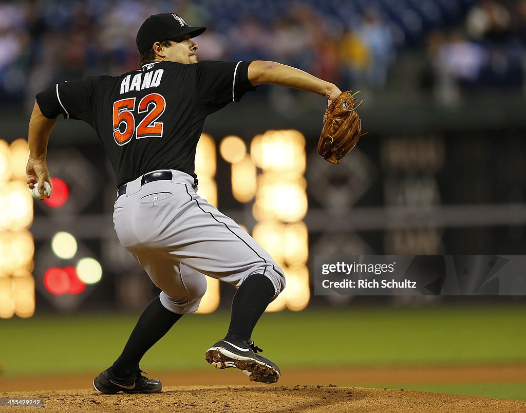 Miami Marlins v Philadelphia Phillies