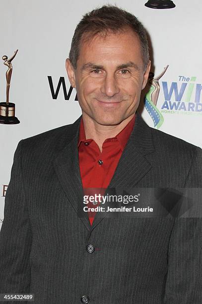 Actor Peter Arpesella arrives at the annual Women's Image Awards at Santa Monica Bay Womans Club on December 11, 2013 in Santa Monica, California.