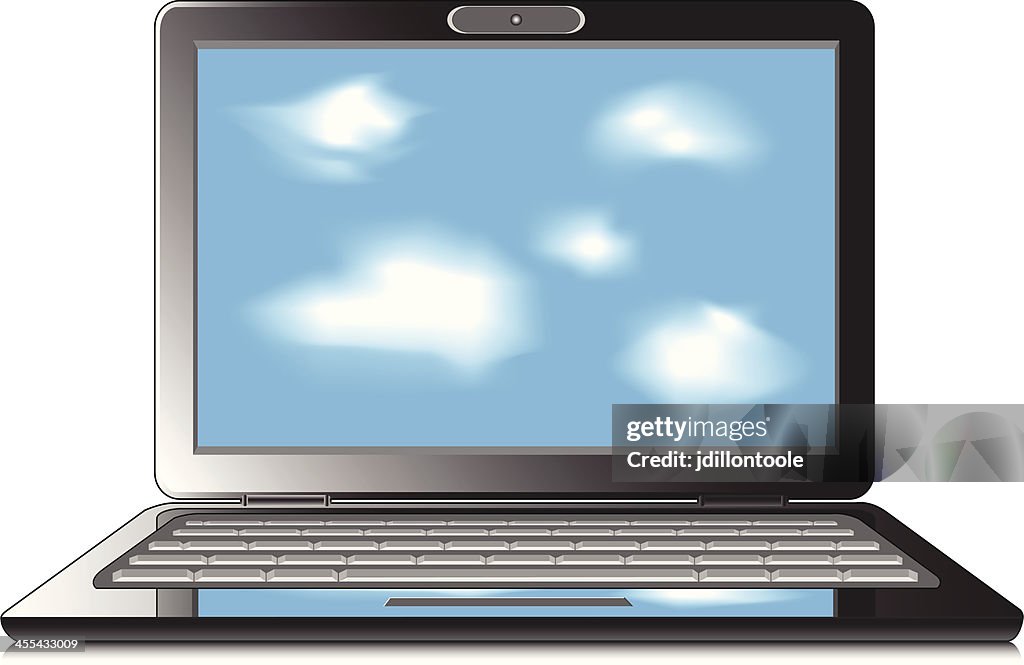 Nuage informatique (ordinateur portable