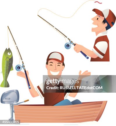 Catching a fish Catching a fish