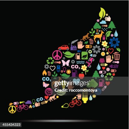 Vector, Environment Leaf Color Vector, Environment Leaf Color