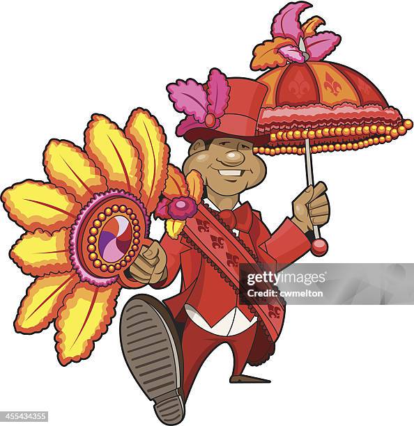 Second Line Grand Marshallred High-Res Vector Graphic - Getty Images