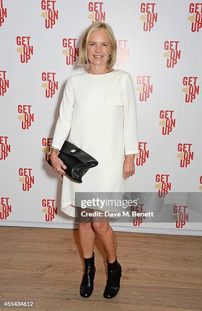 Mariella Frostrup attends a special screening of "Get On Up" at The Ham Yard Hotel on September 14, 2014 in London, England.